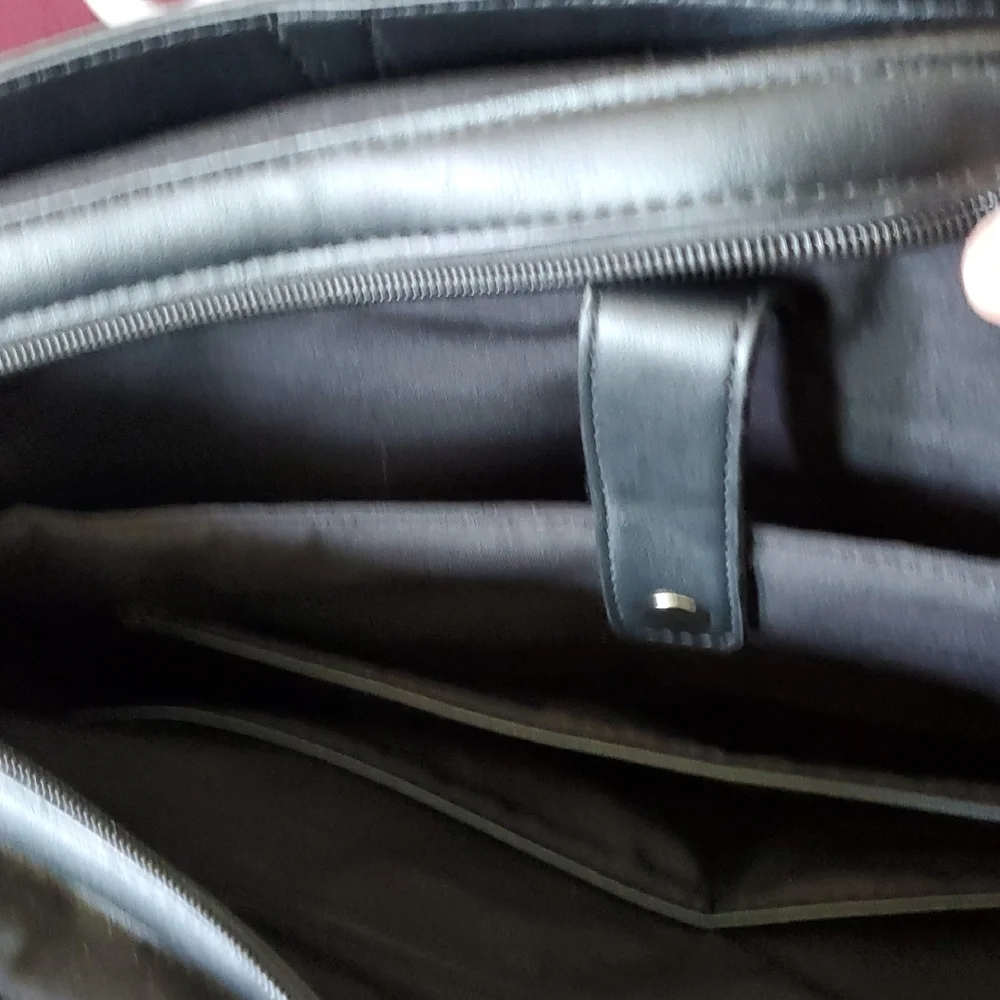 Calpak Sleek Black Laptop Bag for Women